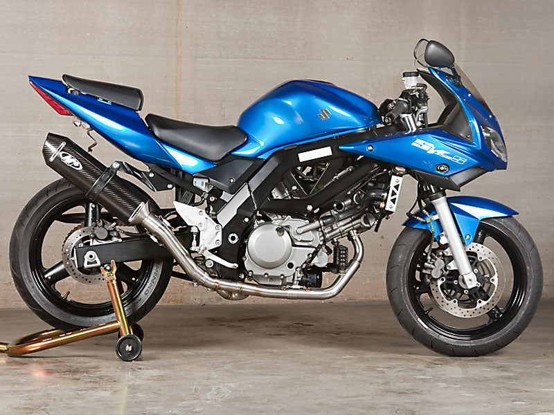 M4 Exhaust 2003 Suzuki SV 650 Race Full System – Carbon