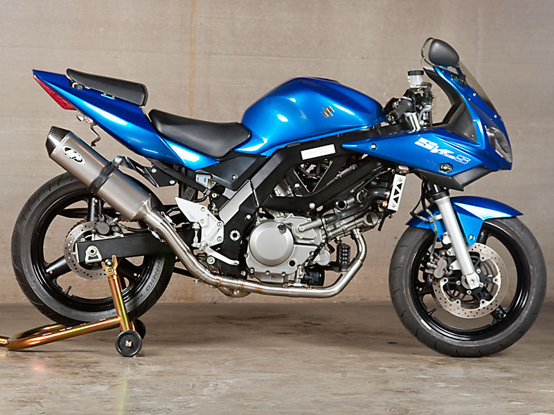 M4 Exhaust 2004-10 Suzuki SV 650 Race Full System – Titanium
