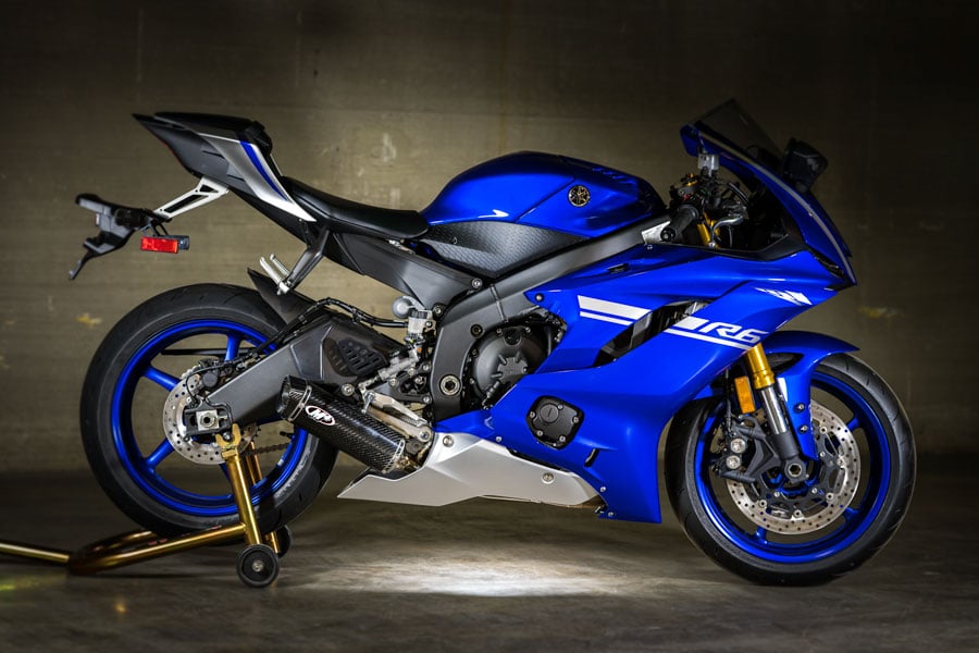 M4 Exhaust 2006-2020 Yamaha R6 Full System X96 Carbon