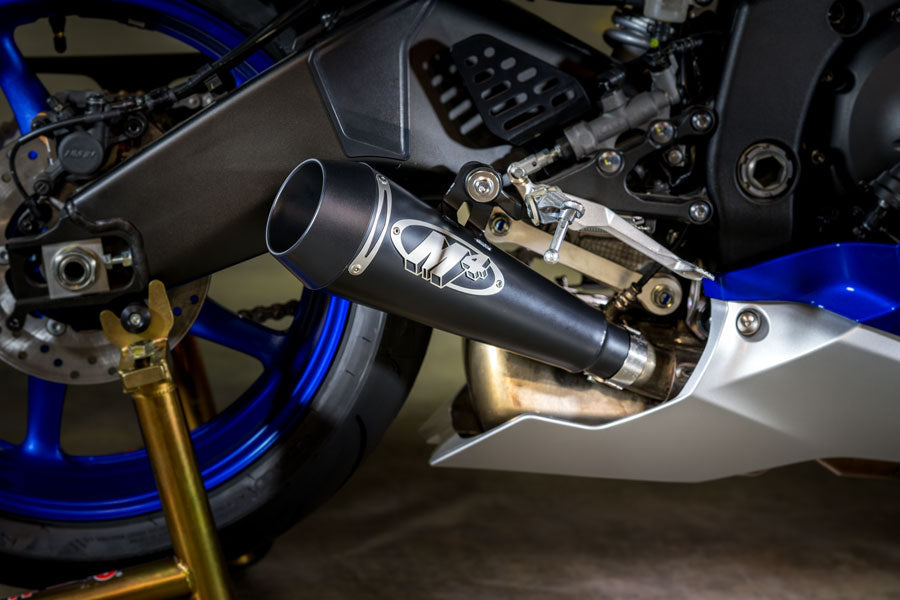 M4 Exhaust 2006-2020 Yamaha R6 Slip-On GP Black
