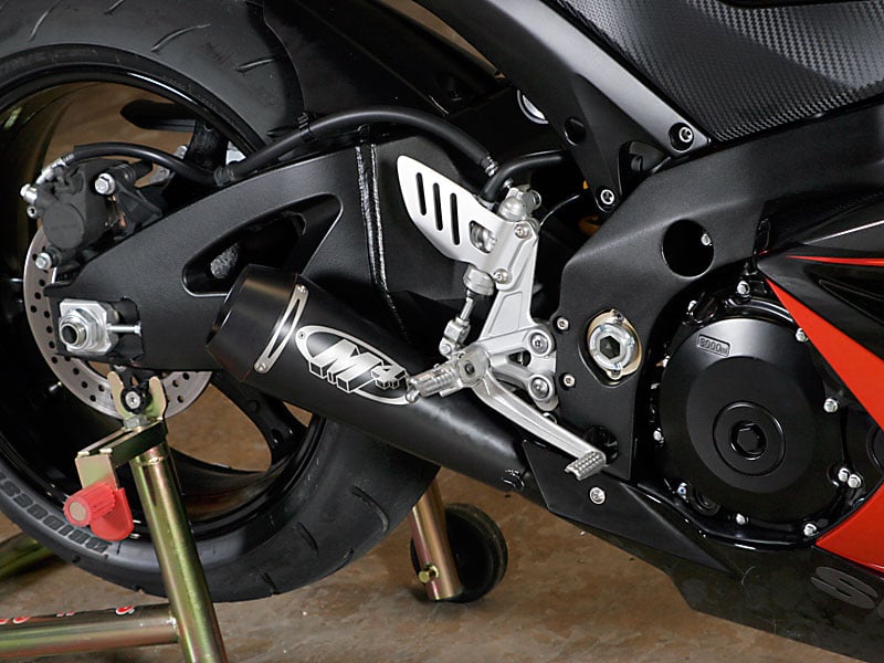 M4 Exhaust 2007-08 Suzuki GSXR 1000 GP Full System – Black