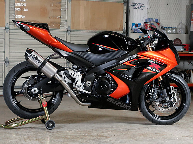 M4 Exhaust 2007-08 Suzuki GSXR 1000 Race Full System – Titanium