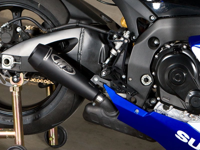M4 Exhaust 2008-10 Suzuki GSXR 600/750 GP Slip On – Black