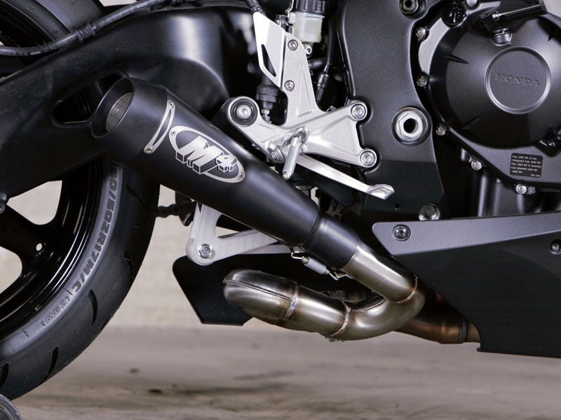 M4 Exhaust 2008-16 Honda CBR1000RR Slip-On GP Black