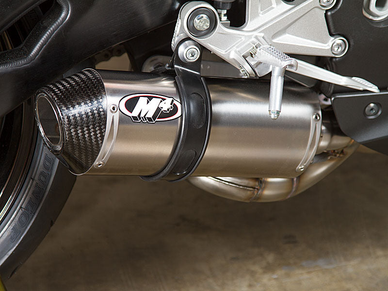 M4 Exhaust 2008-16 Honda CBR1000RR Slip-On Street Slayer Titanium