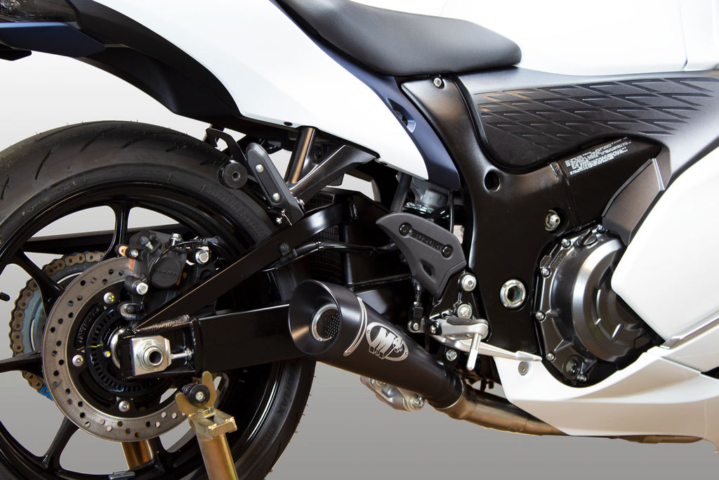 M4 Exhaust 2008-2026 Suzuki Hayabusa Full System GP19 Black