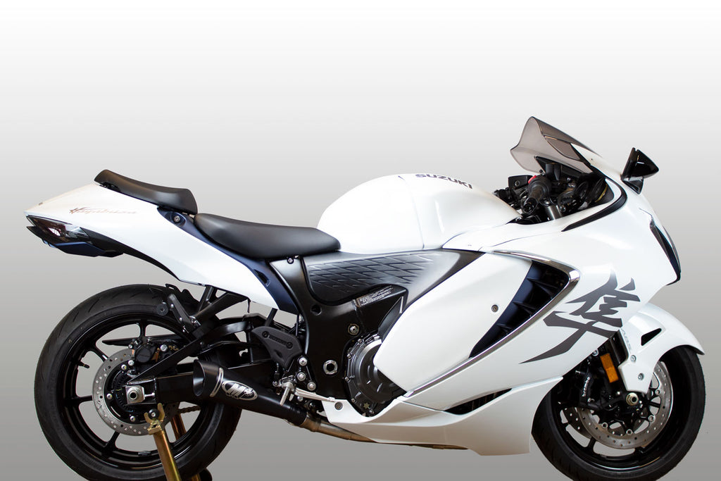 M4 Exhaust 2008-2026 Suzuki Hayabusa Full System GP19 Black