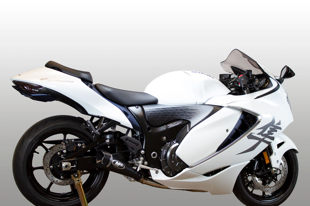 M4 Exhaust 2008-2026 Suzuki Hayabusa Full System GP19 Black