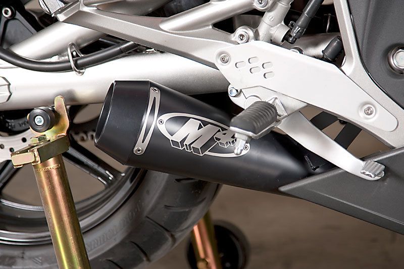 M4 Exhaust 2009-11 Kawasaki Ninja 650 GP Slip On – Black