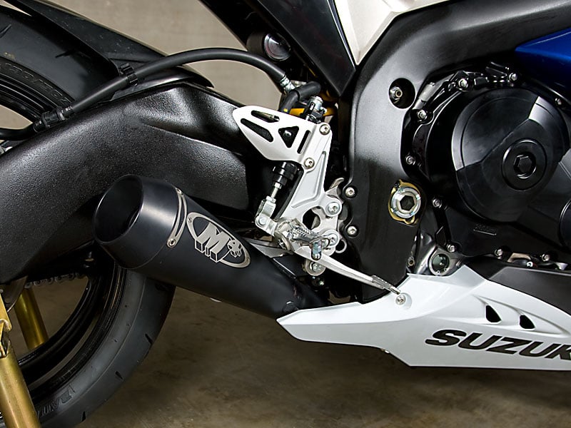 M4 Exhaust 2009-11 Suzuki GSXR 1000 GP Slip On – Black