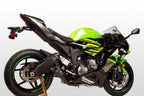 M4 Exhaust 2009-2026 Kawasaki ZX-6R Full System GP19 Black