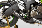 M4 Exhaust 2009-2026 Kawasaki ZX-6R Full System GP19 Black