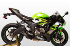 M4 Exhaust 2009-2026 Kawasaki ZX-6R Slip-On GP19 Black