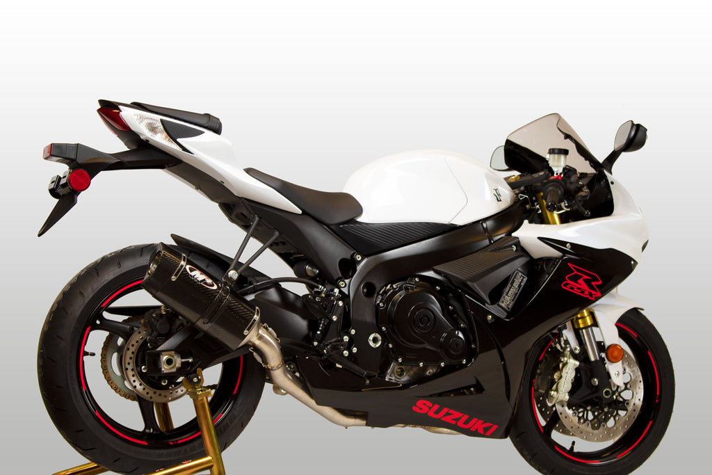 M4 Exhaust 2011-2026 Suzuki GSX-R600/750 Full System Titanium Mid-pipe Tech1 Carbon