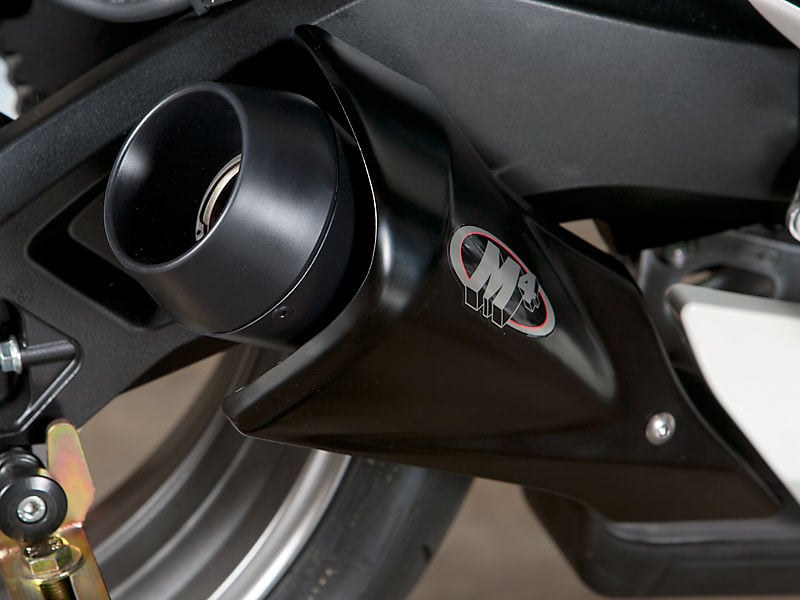 M4 Exhaust 2011-2026 Suzuki GSX-R600/750 Slip-On GP Black