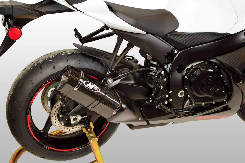 M4 Exhaust 2011-2026 Suzuki GSX-R600/750 Slip-On Tech1 Carbon