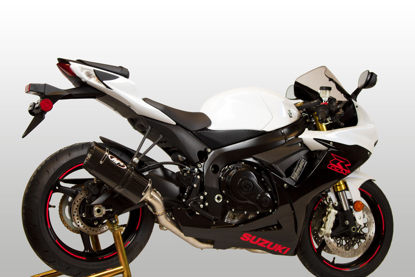 M4 Exhaust 2011-2026 Suzuki GSX-R600/750 Titanium Full System Tech1 Carbon