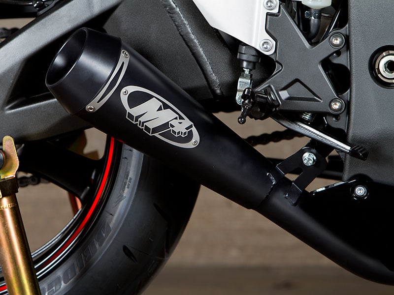 M4 Exhaust 2011 Kawasaki ZX10R GP Slip On – Black