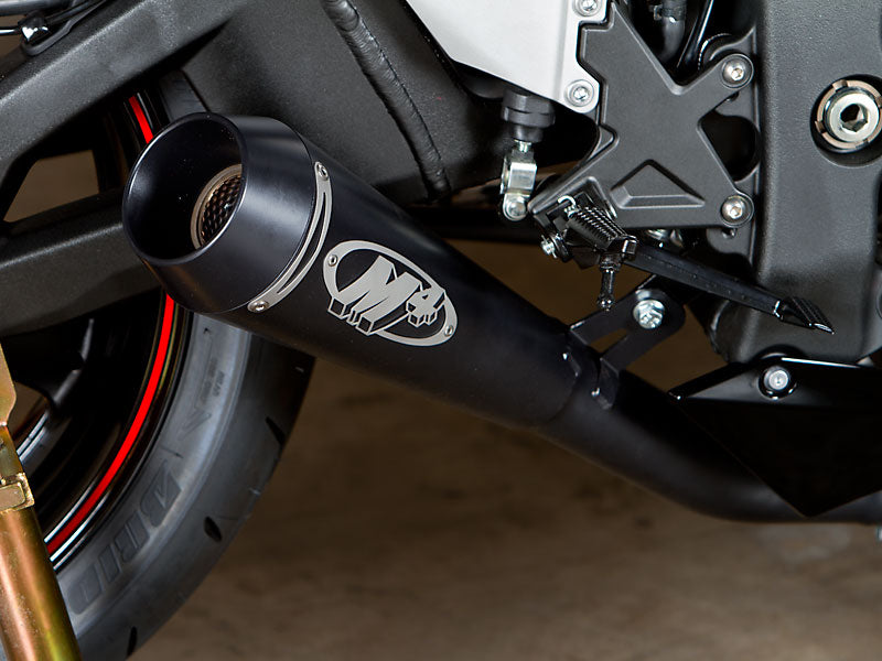 M4 Exhaust 2011 Kawasaki ZX10R GP Slip On – Black