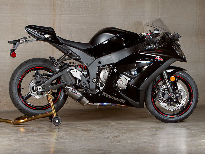 M4 Exhaust 2011 Kawasaki ZX10R Street Slayer Slip On – Titanium