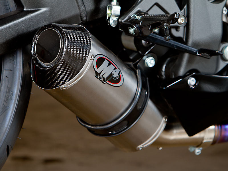 M4 Exhaust 2011 Kawasaki ZX10R Street Slayer Slip On – Titanium