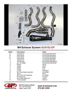 M4 Exhaust 2012-2016 Suzuki GSX-R1000 Full System GP Black