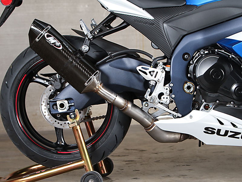 M4 Exhaust 2012-2016 Suzuki GSX-R1000 Slip-On Carbon MC36