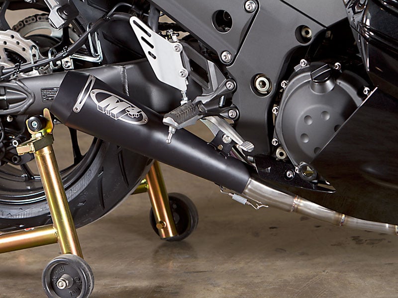 M4 Exhaust 2012-2026 Kawasaki ZX-14 Full System GP Drag Black