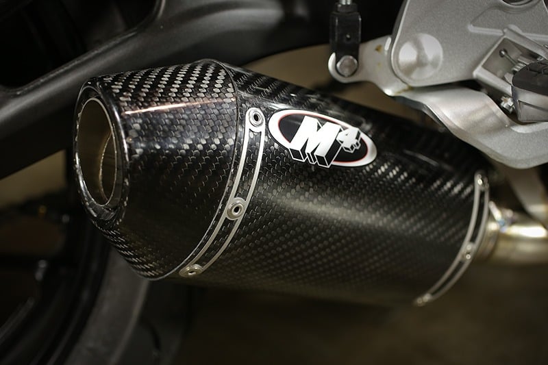 M4 Exhaust 2015-2020 Yamaha FZ-07/MT-07/XSR700 Slip-On Carbon