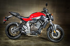 M4 Exhaust 2015-2020 Yamaha FZ-07/MT-07/XSR700 Slip-On Carbon