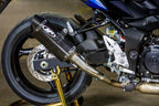 M4 Exhaust 2015-2023 Suzuki GSX-S750 Slip-On MC36 Carbon