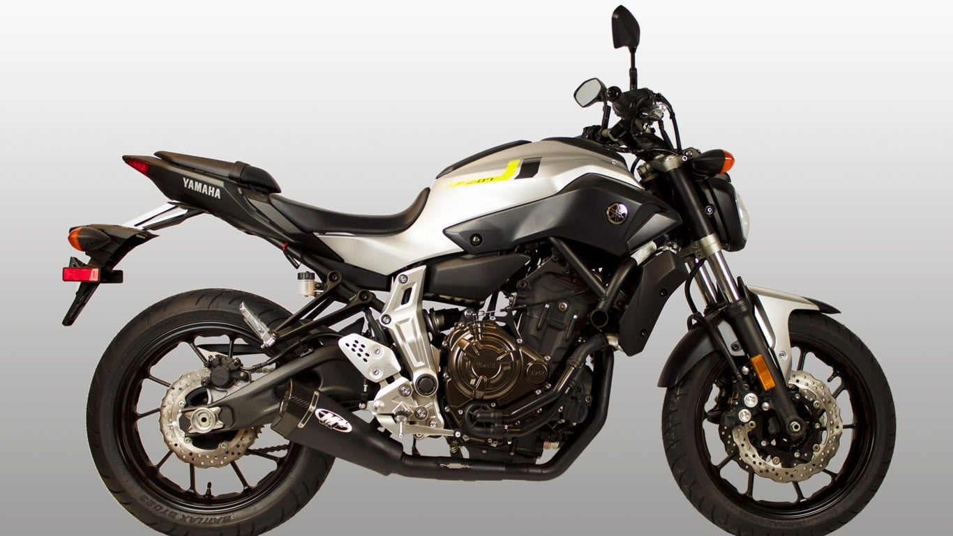 M4 Exhaust 2015-2026 Yamaha FZ-07/MT-07/XSR700 Full System