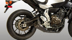 M4 Exhaust 2015-2026 Yamaha FZ-07/MT-07/XSR700 Full System