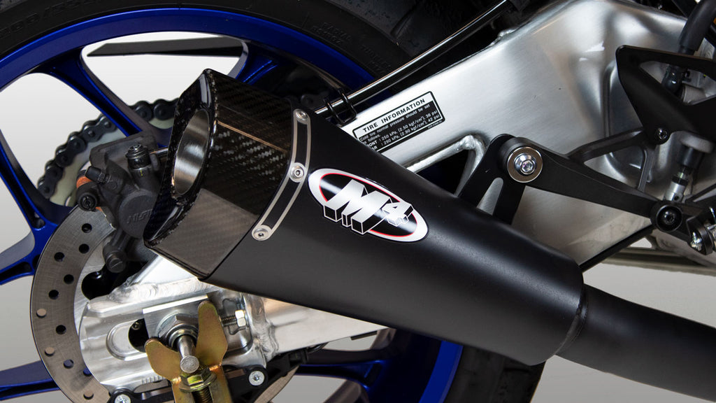 M4 Exhaust 2015-2026 Yamaha R1 Black RM1 Half System