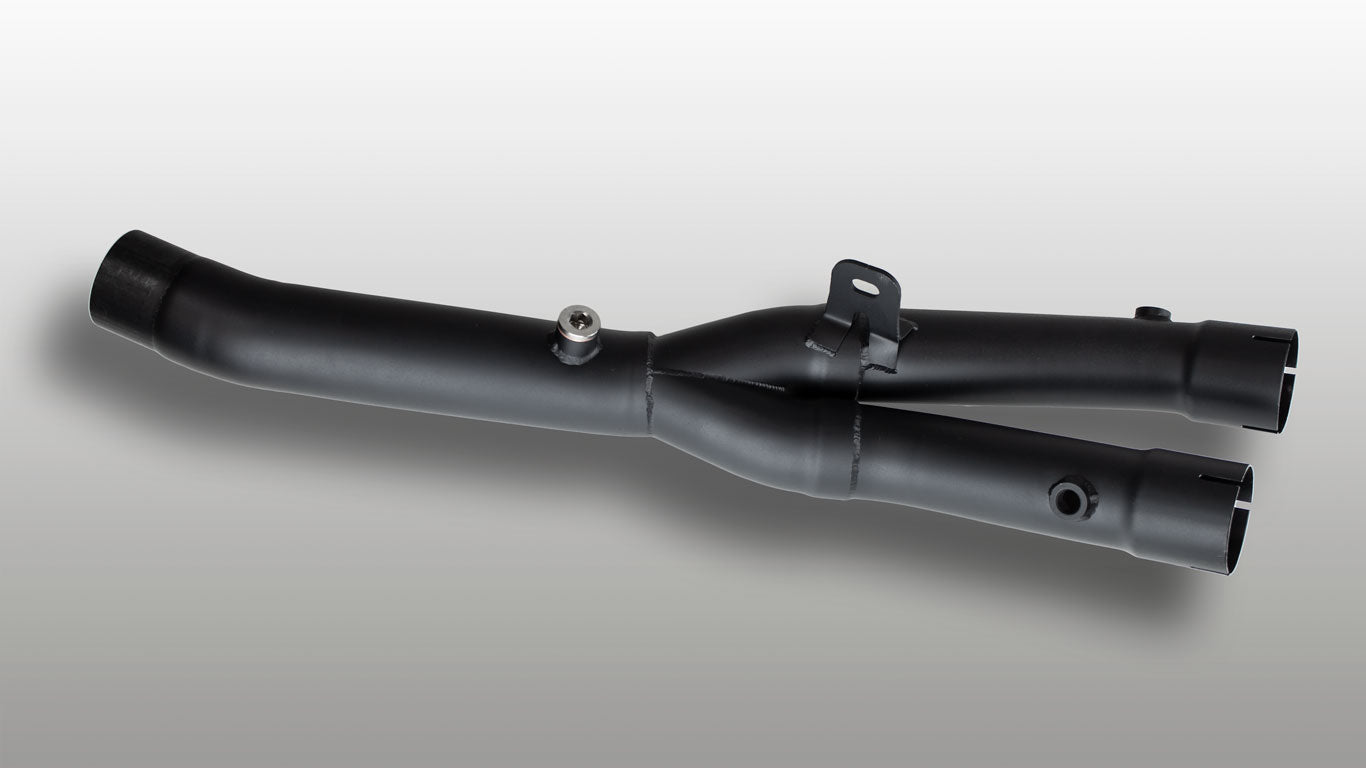 M4 Exhaust 2015-2026 Yamaha R1 CAT Eliminator Black