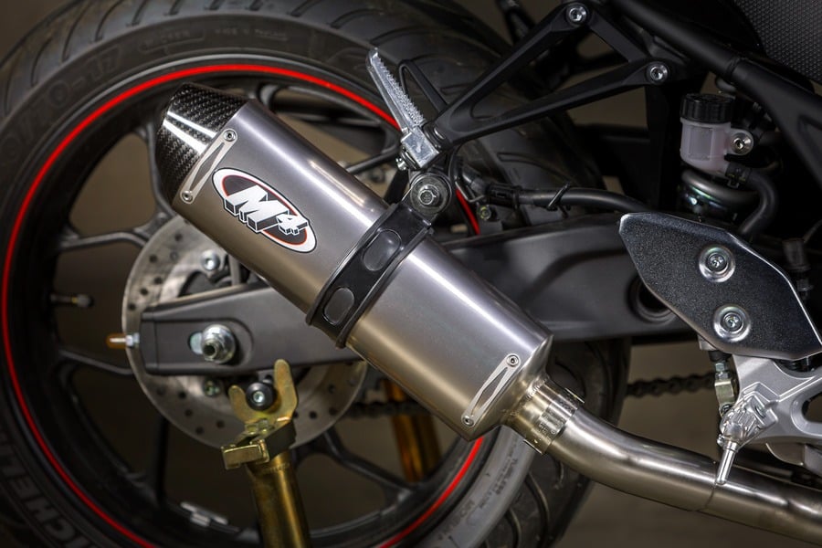 M4 Exhaust 2015-2026 Yamaha R3/MT-03 Full System Titanium