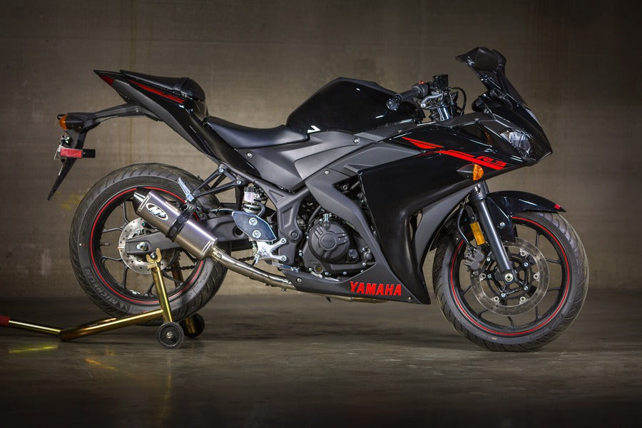 M4 Exhaust 2015-2026 Yamaha R3/MT-03 Full System Titanium