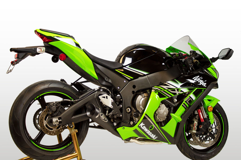 M4 Exhaust 2016-2020 Kawasaki ZX-10R Titanium Full System GP19