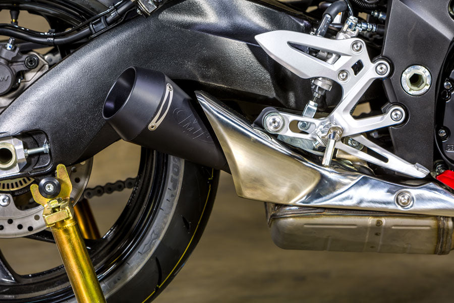 M4 Exhaust 2016-2020 Suzuki GSX-S1000/1000F Slip-On GP Black