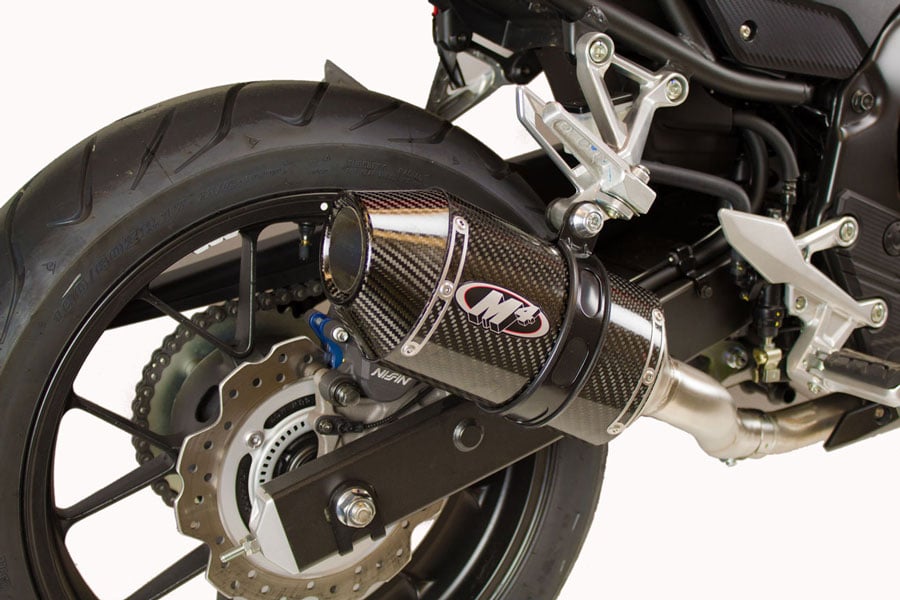 M4 Exhaust 2016-2026 Honda CBR500 Slip-On Carbon