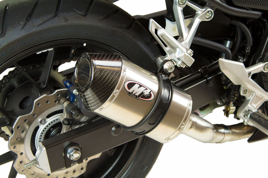 M4 Exhaust 2016-2026 Honda CBR500 Slip-On Titanium