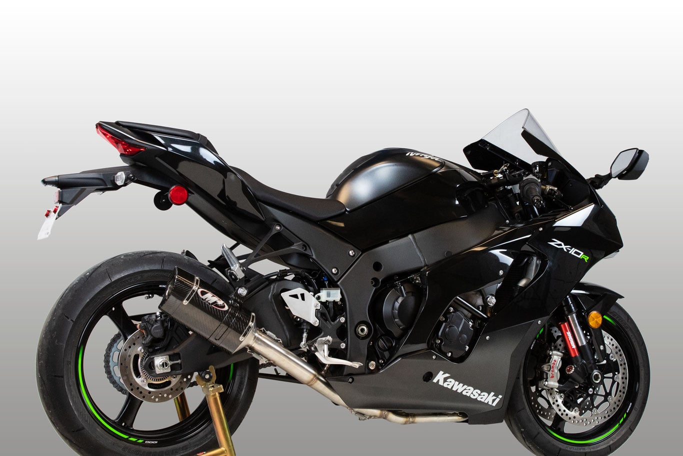 M4 Exhaust 2016-2026 Kawasaki ZX-10R Stainless Full System Tech1
