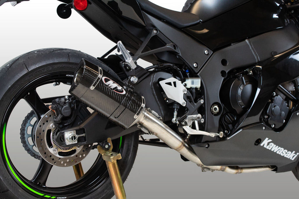 M4 Exhaust 2016-2026 Kawasaki ZX-10R Titanium Full System Tech1