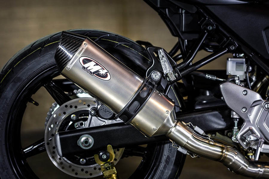 M4 Exhaust 2017-2022 Suzuki SV650 Full System Titanium