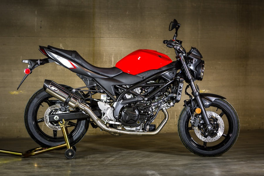 M4 Exhaust 2017-2022 Suzuki SV650 Race Full System Polished