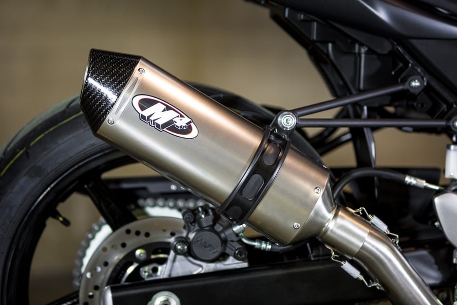 M4 Exhaust 2017-2022 Suzuki SV650 Race Full System Titanium