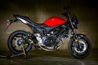 M4 Exhaust 2017-2022 Suzuki SV650 Slip-On Carbon