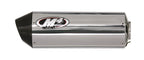 M4 Exhaust 2017-2022 Suzuki SV650 Slip-On Polished