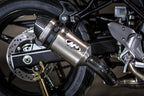 M4 Exhaust 2017-2022 Suzuki SV650 Slip-On Titanium