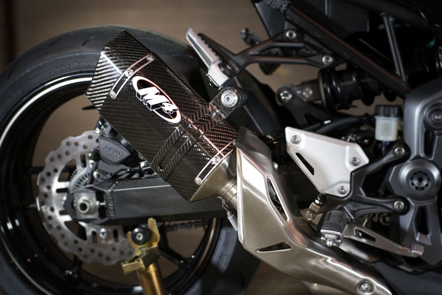 M4 Exhaust 2017-2026 Kawasaki Z900 Slip-On